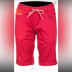 NWT La Sportiva Siurana shorts, size Small, color Berry